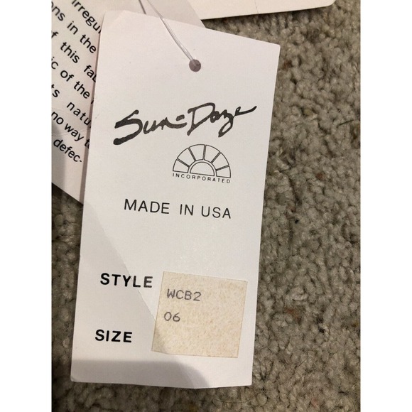 Vintage 80's NANCY HALEY size 6 GOLF SHORTS Plaid Pleated Sun daze USA *NEW* Z21 - Picture 6 of 8